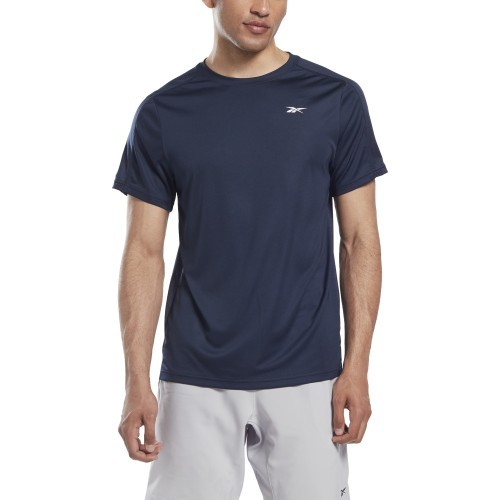 Reebok Men's T-Shirt Wor Ss Tech Tee Navy HL4292