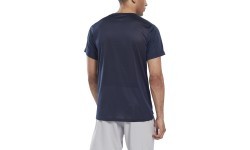 Reebok Men's T-Shirt Wor Ss Tech Tee Navy HL4292