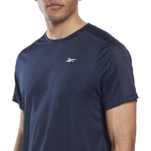 Reebok Men's T-Shirt Wor Ss Tech Tee Navy HL4292