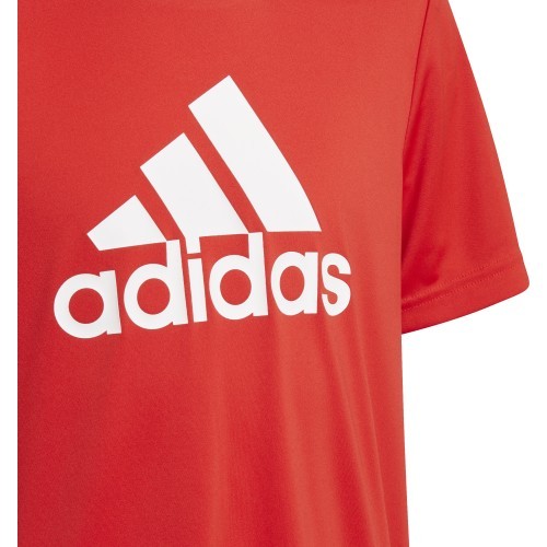 Футболка детская Adidas B Bl Tee, красная GN1477