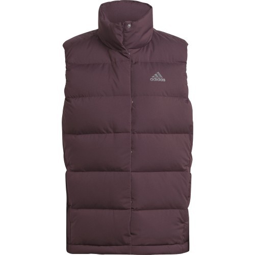 Adidas W Helionic Vest sieviešu dūnu veste, bordo HE1456