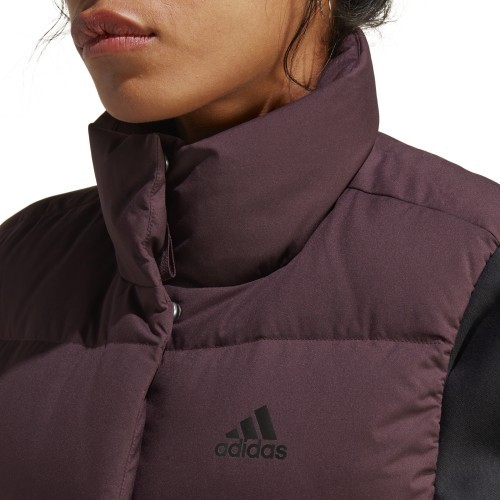 Adidas W Helionic Vest sieviešu dūnu veste, bordo HE1456