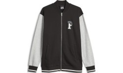 Мужская толстовка Puma Squad Track Jacket, чёрно-серая 676018 01