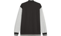 Мужская толстовка Puma Squad Track Jacket, чёрно-серая 676018 01