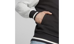 Puma Squad Track Jacket vīriešu džemperis, melns pelēks 676018 01