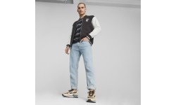 Puma Squad Track Jacket vīriešu džemperis, melns pelēks 676018 01