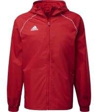 Adidas vīriešu jaka Core 18 Rain Jacket, sarkana CV3695