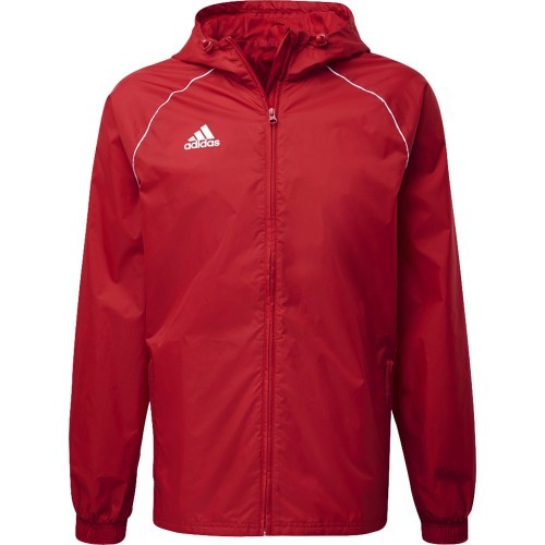 Adidas vīriešu jaka Core 18 Rain Jacket, sarkana CV3695