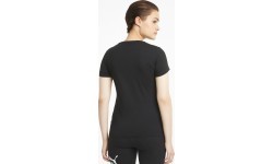 Женская блузка Puma Ess Logo Tee, чёрная