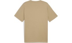 Puma Men's T-Shirt Power Colorblock Tee Cream White 678929 83
