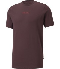 Puma Modern Basics Tee vīriešu T-krekls, bordo