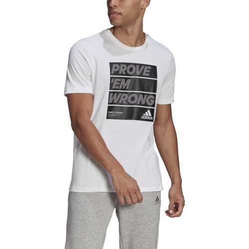 Adidas Men's T-Shirt M Prvemwrng Tee White GL3452