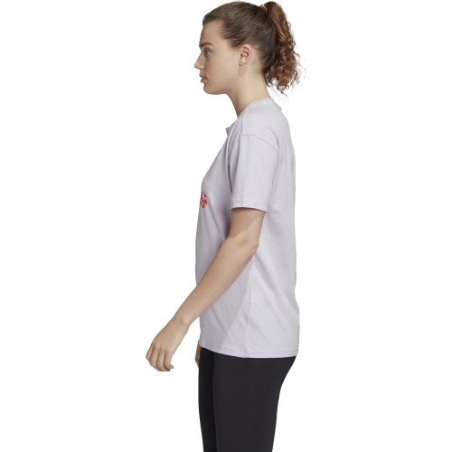 Женская футболка Adidas W MHE GR Tee Purple FJ5027