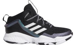 Adidas Lockdown J pusaudžu basketbola apavi, melni, FZ1696