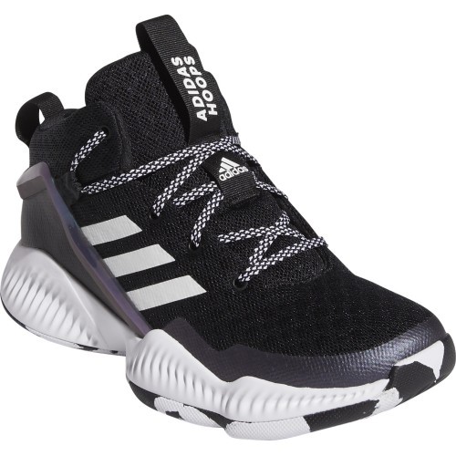 Adidas Lockdown J pusaudžu basketbola apavi, melni, FZ1696