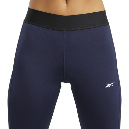 Reebok Te Linear Logo Poly Women's Leggings Navy FU2246