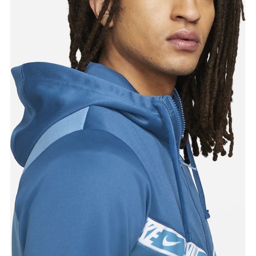 Nike Sportswear Repeat vīriešu džemperis ar rāvējslēdzēju, zils, DM4672 407