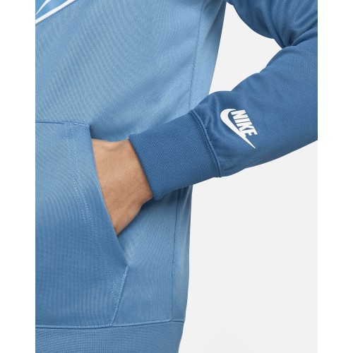 Nike Sportswear Repeat vīriešu džemperis ar rāvējslēdzēju, zils, DM4672 407