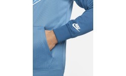 Nike Sportswear Repeat vīriešu džemperis ar rāvējslēdzēju, zils, DM4672 407