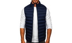 Мужской жилет J.Style синий 5M711-215