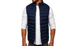 J.Style Men's Vest Blue 5M711-215