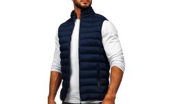 Мужской жилет J.Style синий 5M711-215