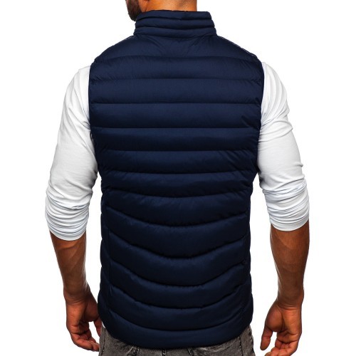 J.Style Men's Vest Blue 5M711-215