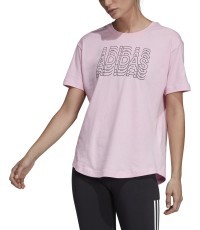 Футболка Adidas Lineage ID Tee Pink DV3019