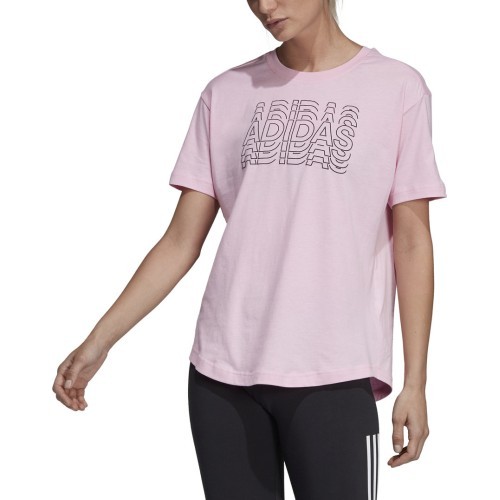 Adidas T-krekls Lineage ID Tee Pink DV3019