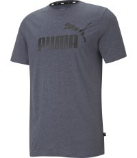 Puma Ess Heather Tee Men's T-Shirt Blue