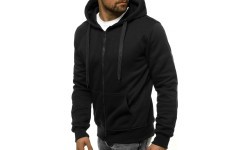 J.Style vīriešu flīsa džemperis Black 68B2008-3