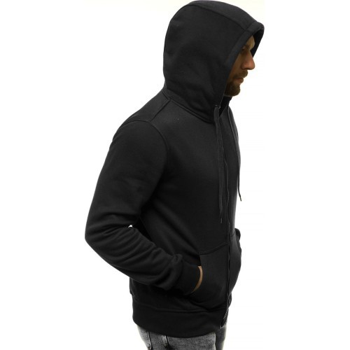 Мужской флисовый джемпер J.Style Black 68B2008-3