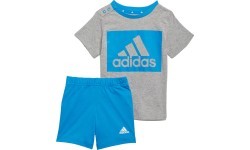 Adidas sporta komplekts bērniem I Bl T Set Grey Blue H65822