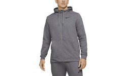 Nike Nk Df Hdie Fz Fl vīriešu džemperis, pelēks, CZ6376 071