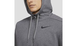 Мужская толстовка Nike Nk Df Hdie Fz Fl, серая, CZ6376 071
