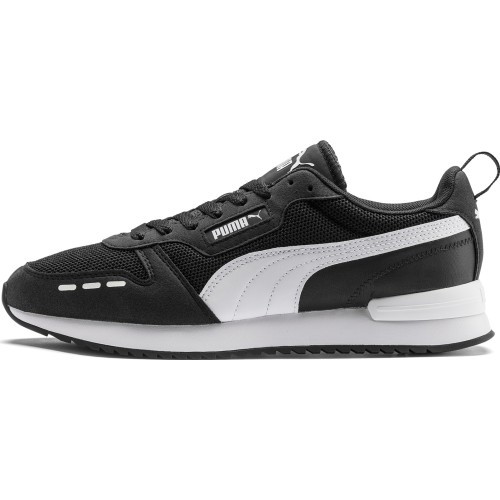 Puma R78 Black White Men's Sneakers 373117 01