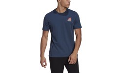 Adidas M Embrd Lg T Men's T-Shirt Blue