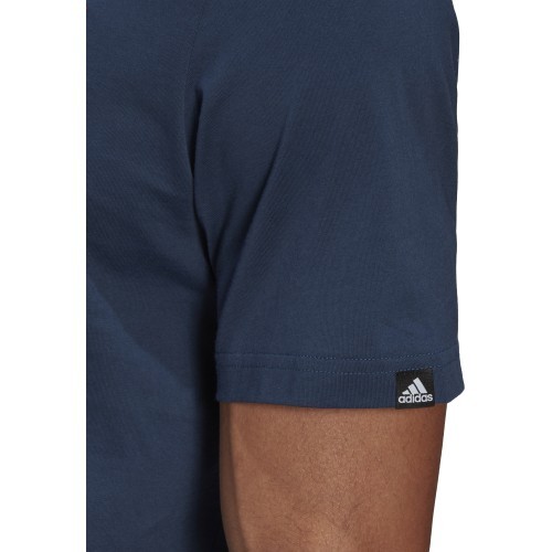 Adidas M Embrd Lg T Men's T-Shirt Blue