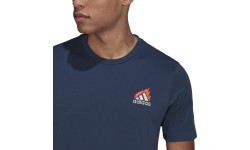 Adidas M Embrd Lg T Men's T-Shirt Blue