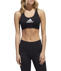 Женский спортивный бюстгальтер Adidas Drst Ask, черный, GH4788