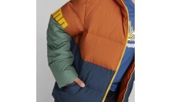 Мужская куртка Puma Power Hooded Down Puff Orange Green Blue 849335 64