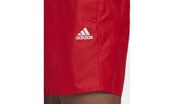 Adidas Solid CLX Short SL vīriešu peldšorti, sarkani, HA0384