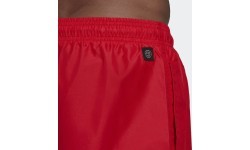 Adidas Solid CLX Short SL vīriešu peldšorti, sarkani, HA0384