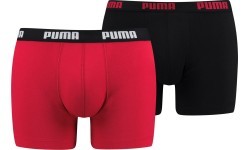Puma Basic Boxer Men's Underwear Black Red