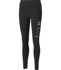 Puma Classics Graphics sieviešu legingi Black 531645 01