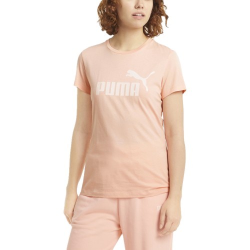 Puma sieviešu blūze Ess Logo Tee Peach