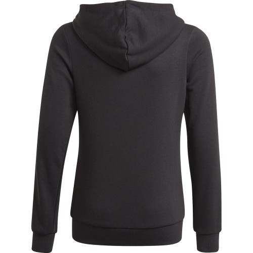 Толстовка с капюшоном для девочек Adidas G Lin FZ черная GN4050