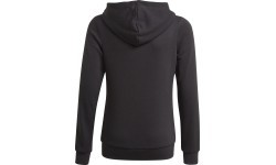 Толстовка с капюшоном для девочек Adidas G Lin FZ черная GN4050