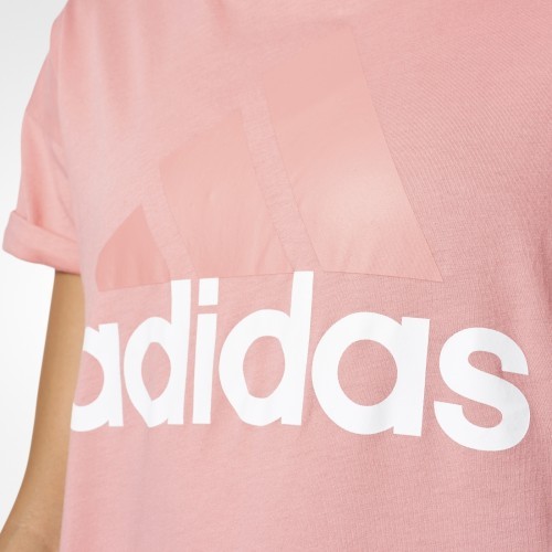 Adidas krekls ESS LIN LO TEE Tactile Rose