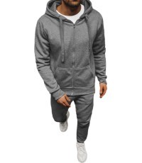 J.Style Sportinis Kostiumas Vyrams Fleece Grey 68C10386-5